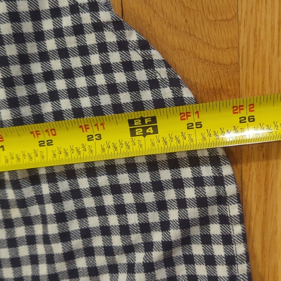 Filson gingham check black + white long sleeve shirt Medium - Picture 8 of 9